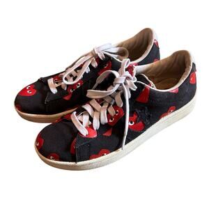 Comme des Garçons Play X Converse Heart Sneakers Size Womens 8.5